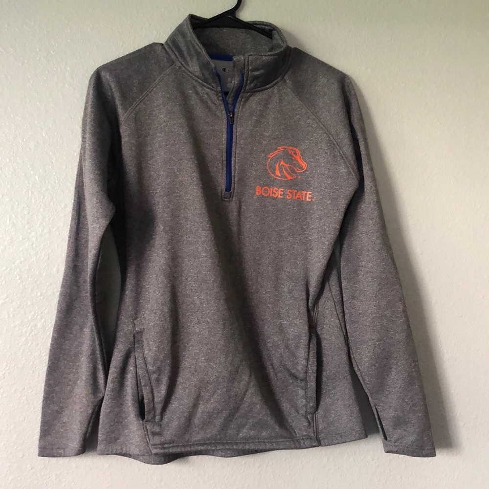 Boise state quarter zip